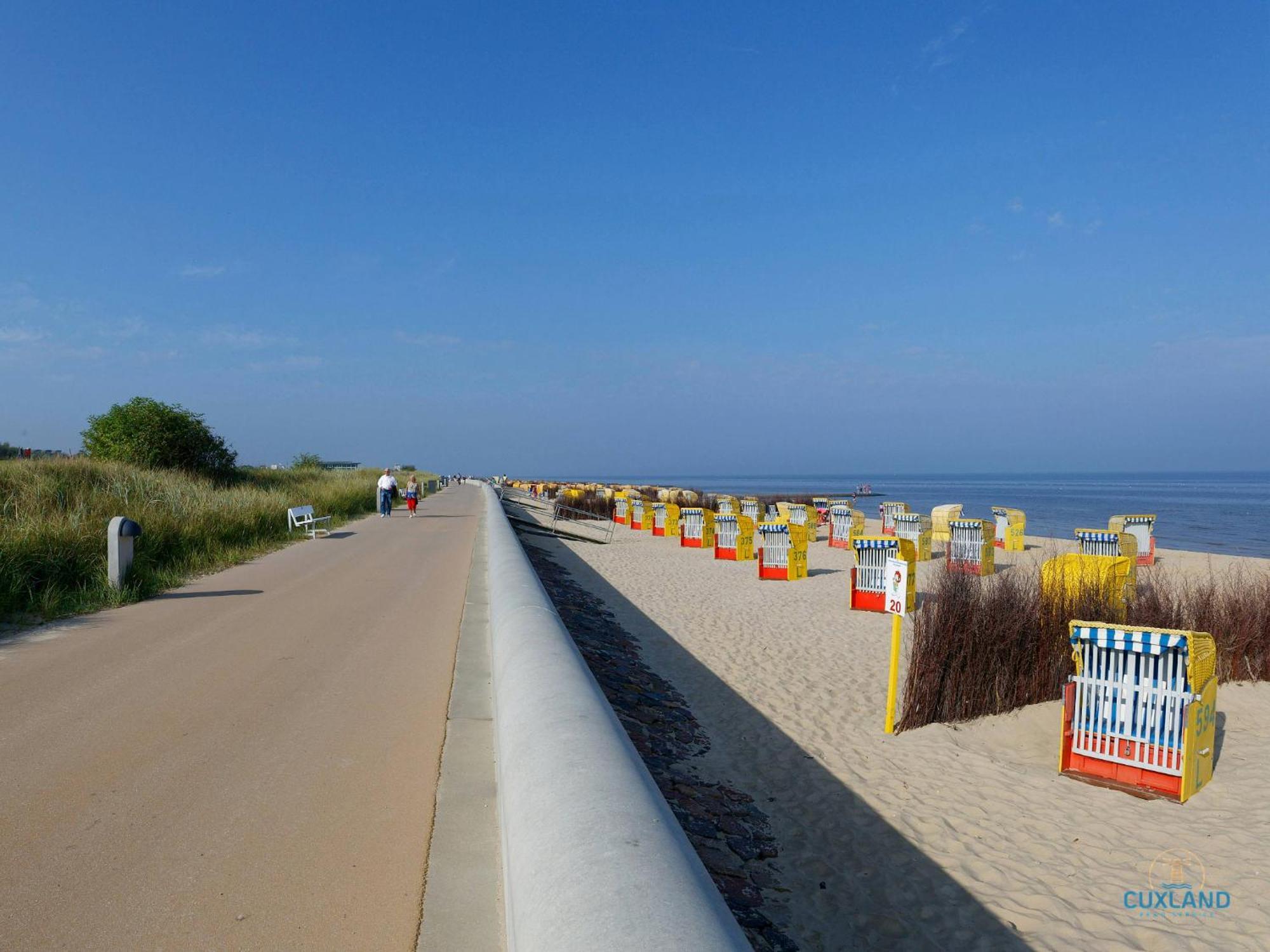 Strand Und Zentrumsnahe Ferienwohnung Fuer Bis Zu 2 Personen In Doese Cuxhaven Bagian luar foto