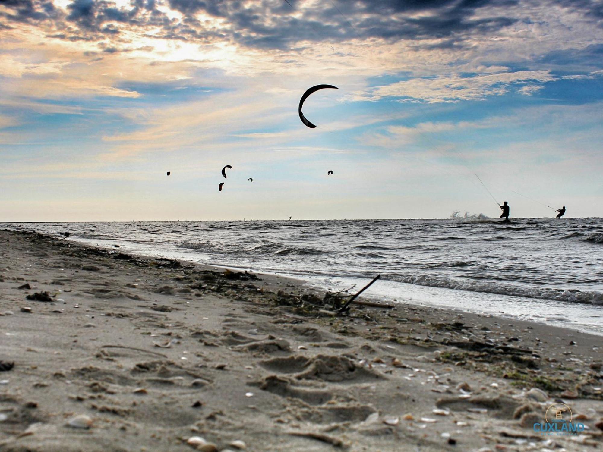 Strand Und Zentrumsnahe Ferienwohnung Fuer Bis Zu 2 Personen In Doese Cuxhaven Bagian luar foto